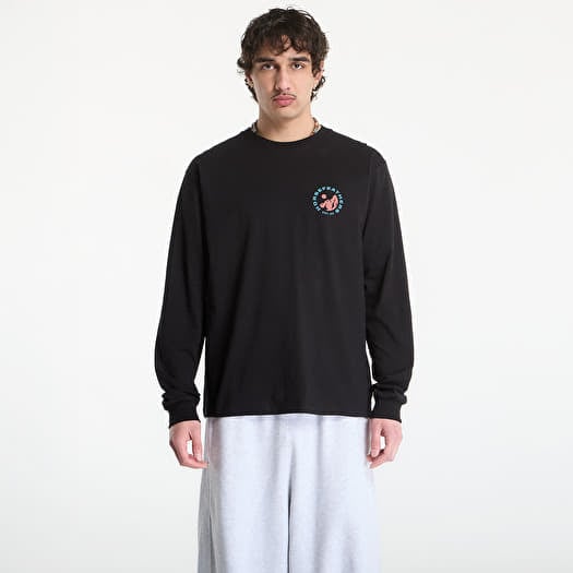 Tričko Horsefeathers Altitude Ls T-Shirt Black