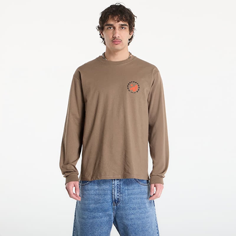 T-shirt Horsefeathers Altitude Ls T-Shirt Fossil