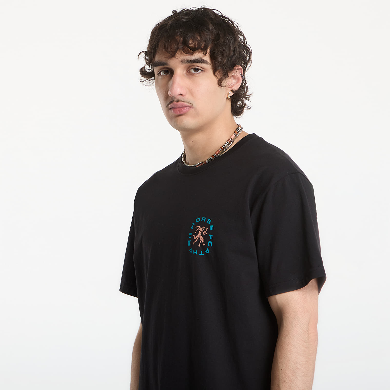 Мужские футболки Horsefeathers Instinct T-Shirt Black