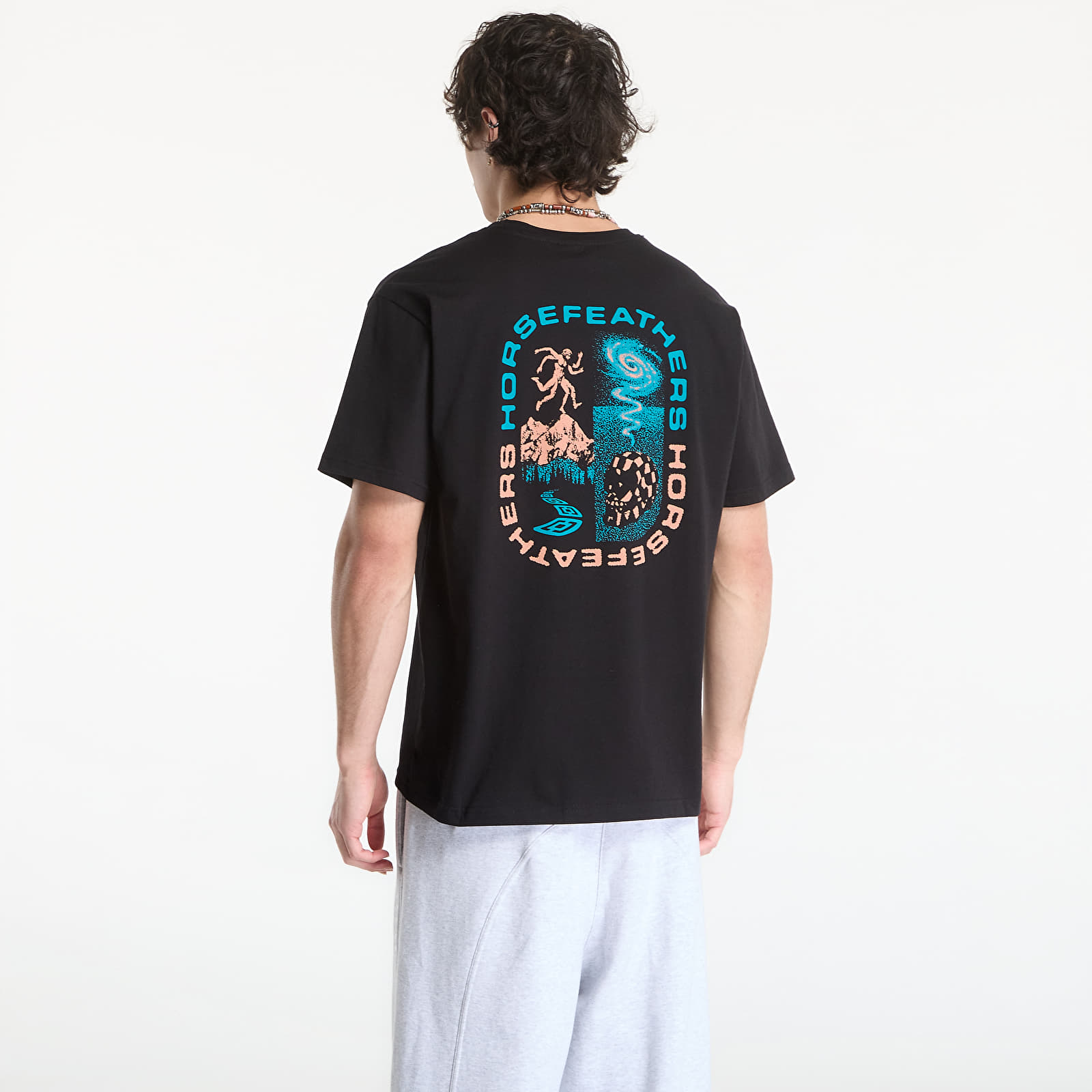 Мужские футболки Horsefeathers Instinct T-Shirt Black