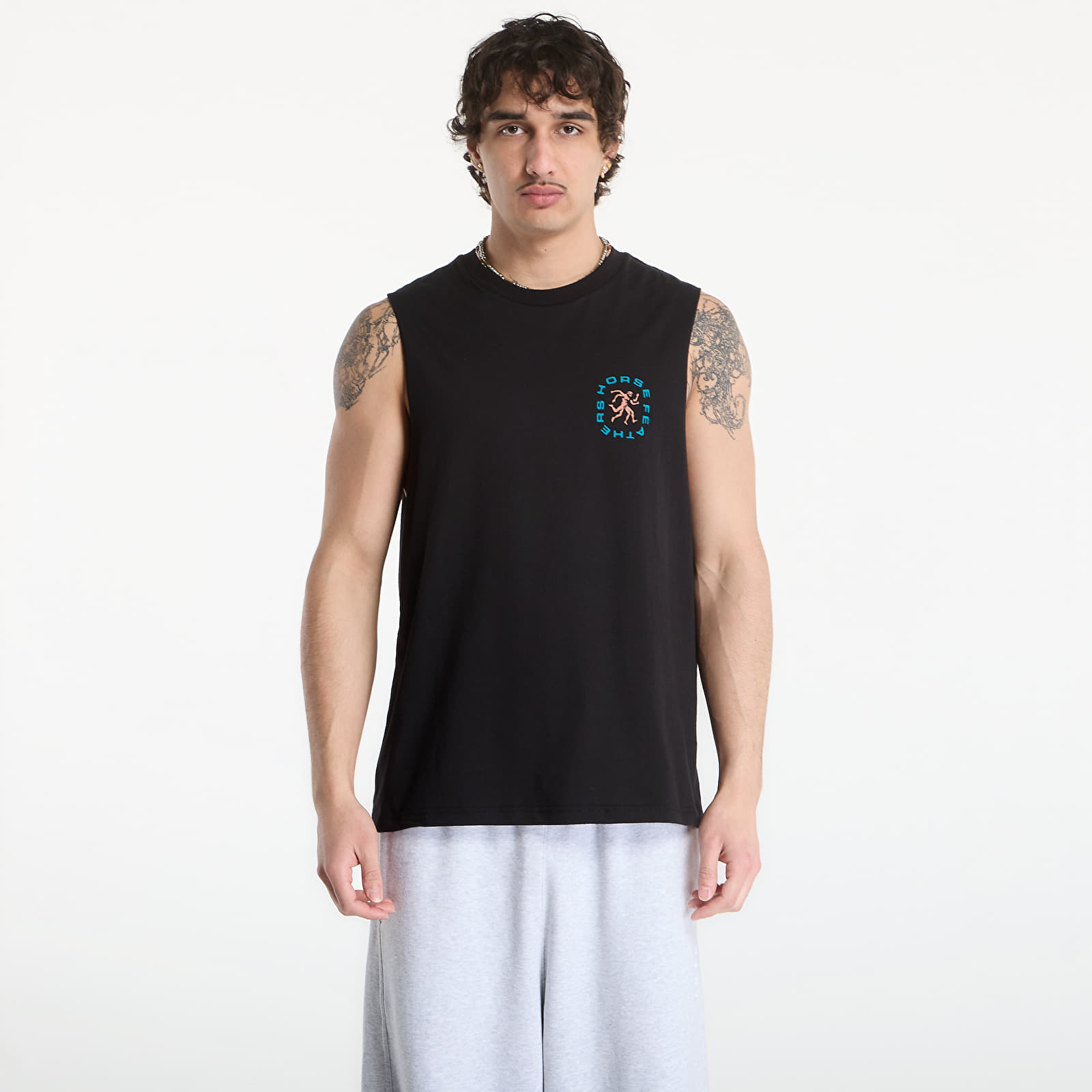 Canotta uomo Horsefeathers Instinct Tank Black