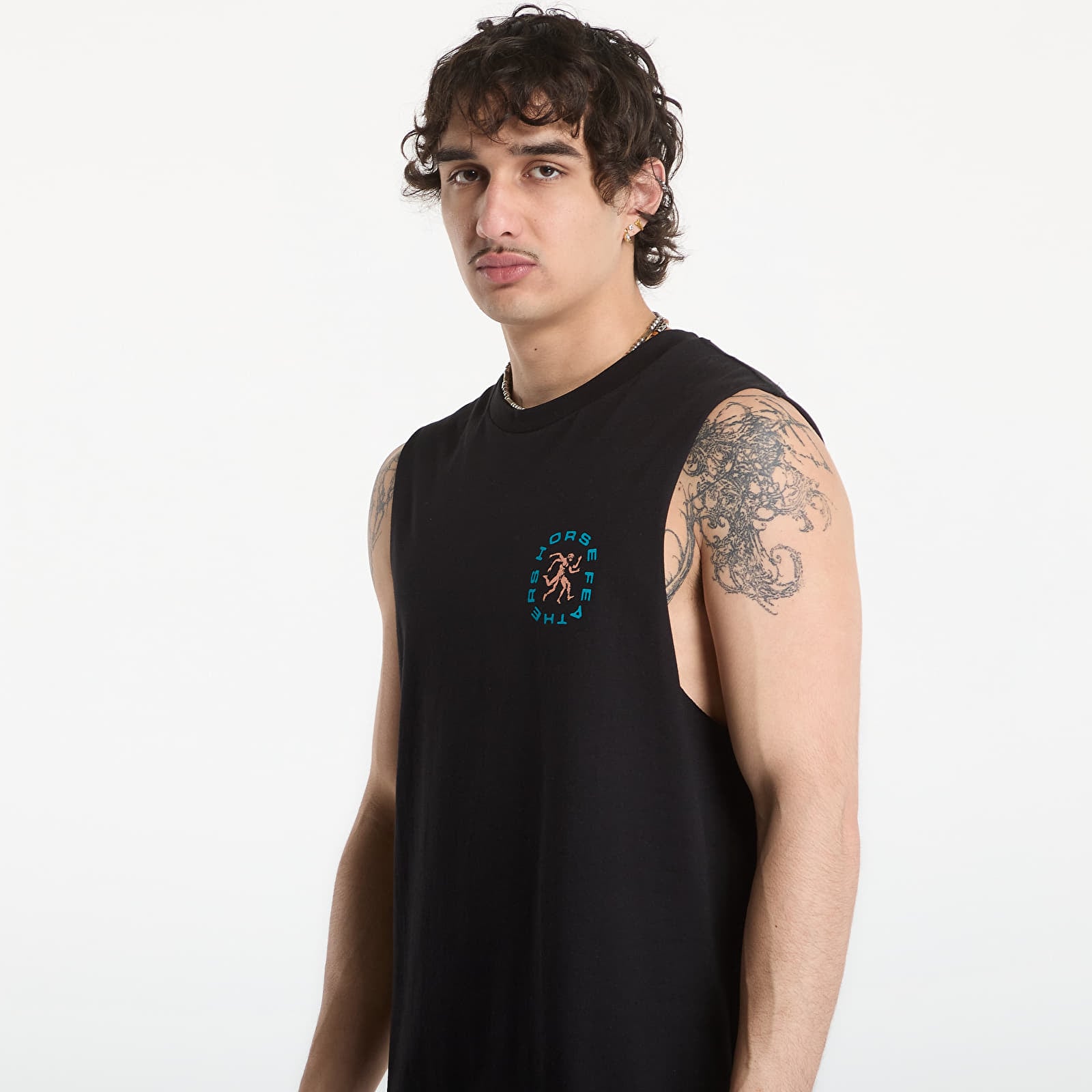 Canotta uomo Horsefeathers Instinct Tank Black