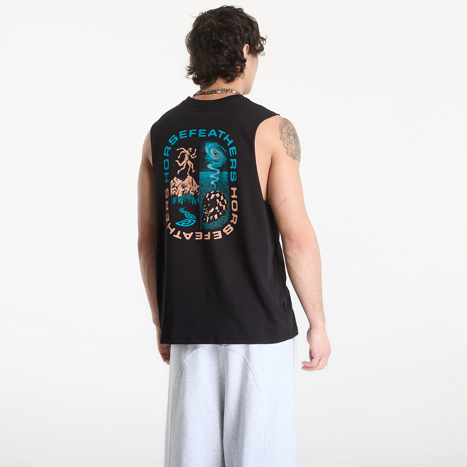Canotta uomo Horsefeathers Instinct Tank Black