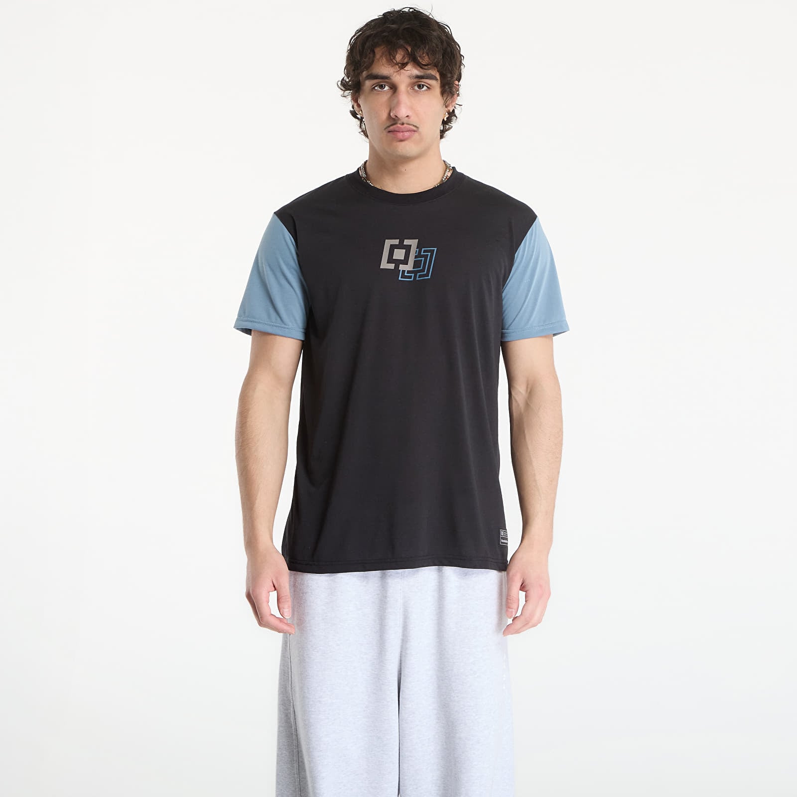 Meeste trikood Horsefeathers Fury Bike Jersey Black/ Citadel