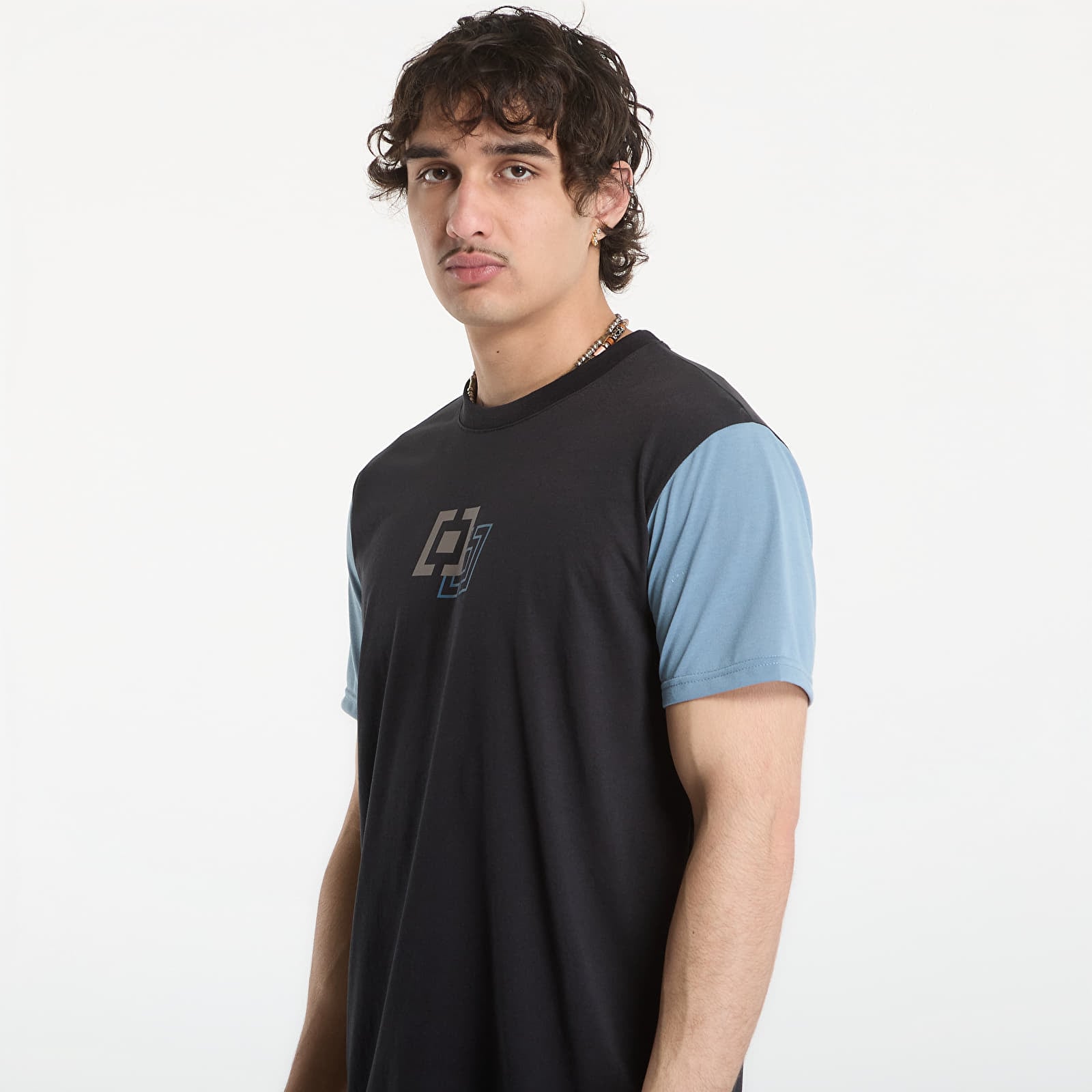 Meeste trikood Horsefeathers Fury Bike Jersey Black/ Citadel