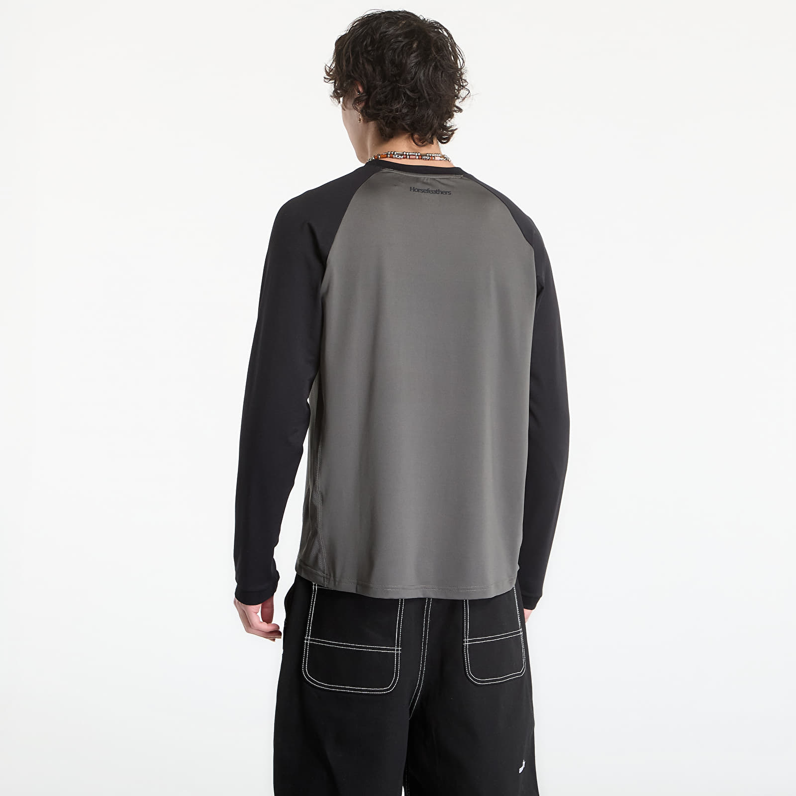 Men's Jerseys Horsefeathers Spike Ls Bike Jersey Chimera/ Black