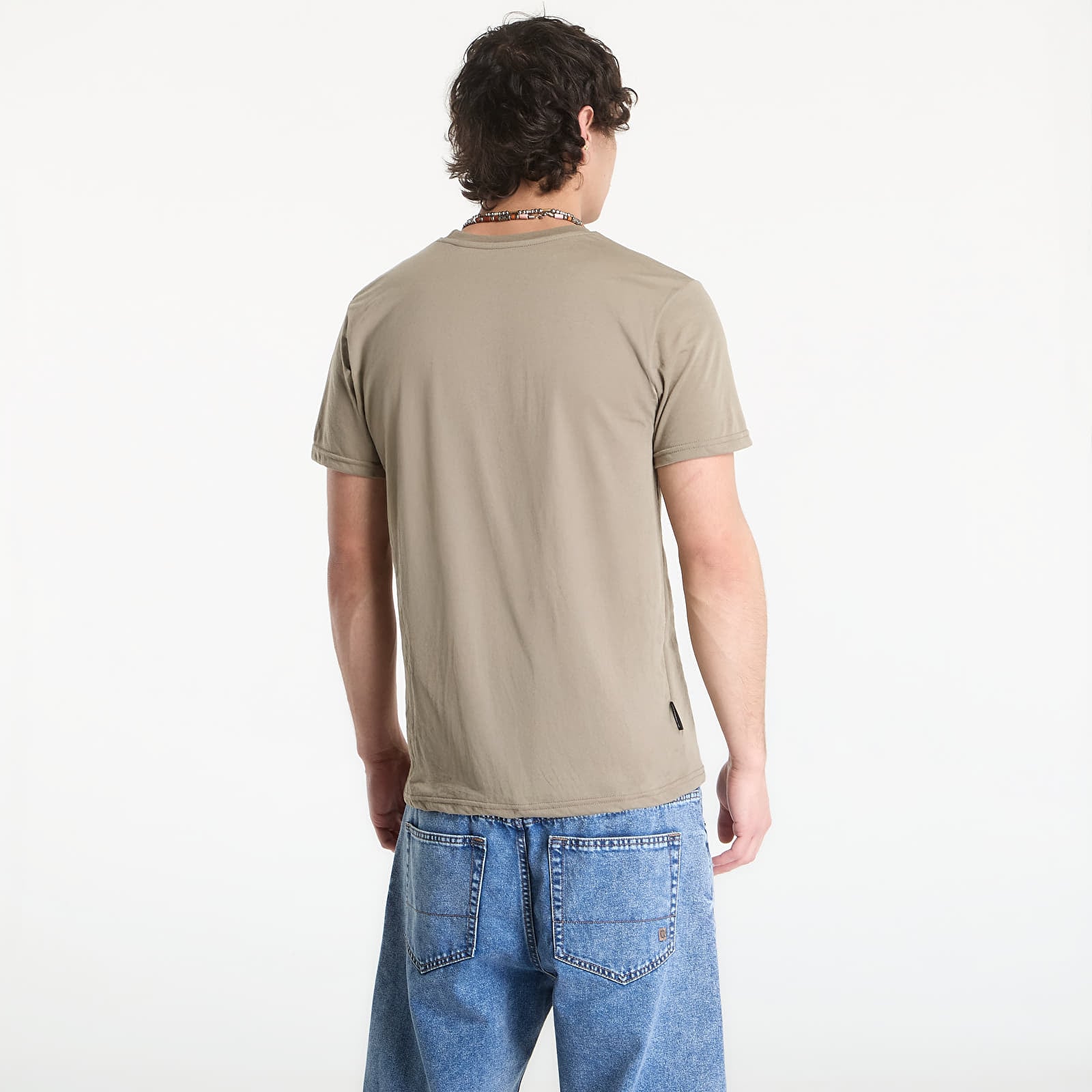 T-shirts för män Horsefeathers Rooter Tech T-Shirt Taupe