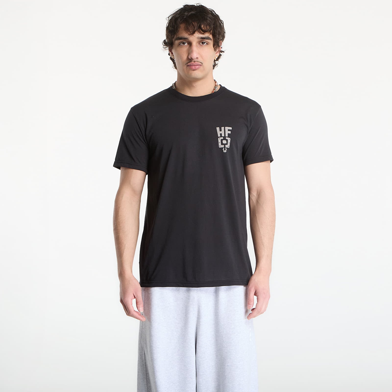 Magliette da uomo Horsefeathers Pedal Tech T-Shirt Black