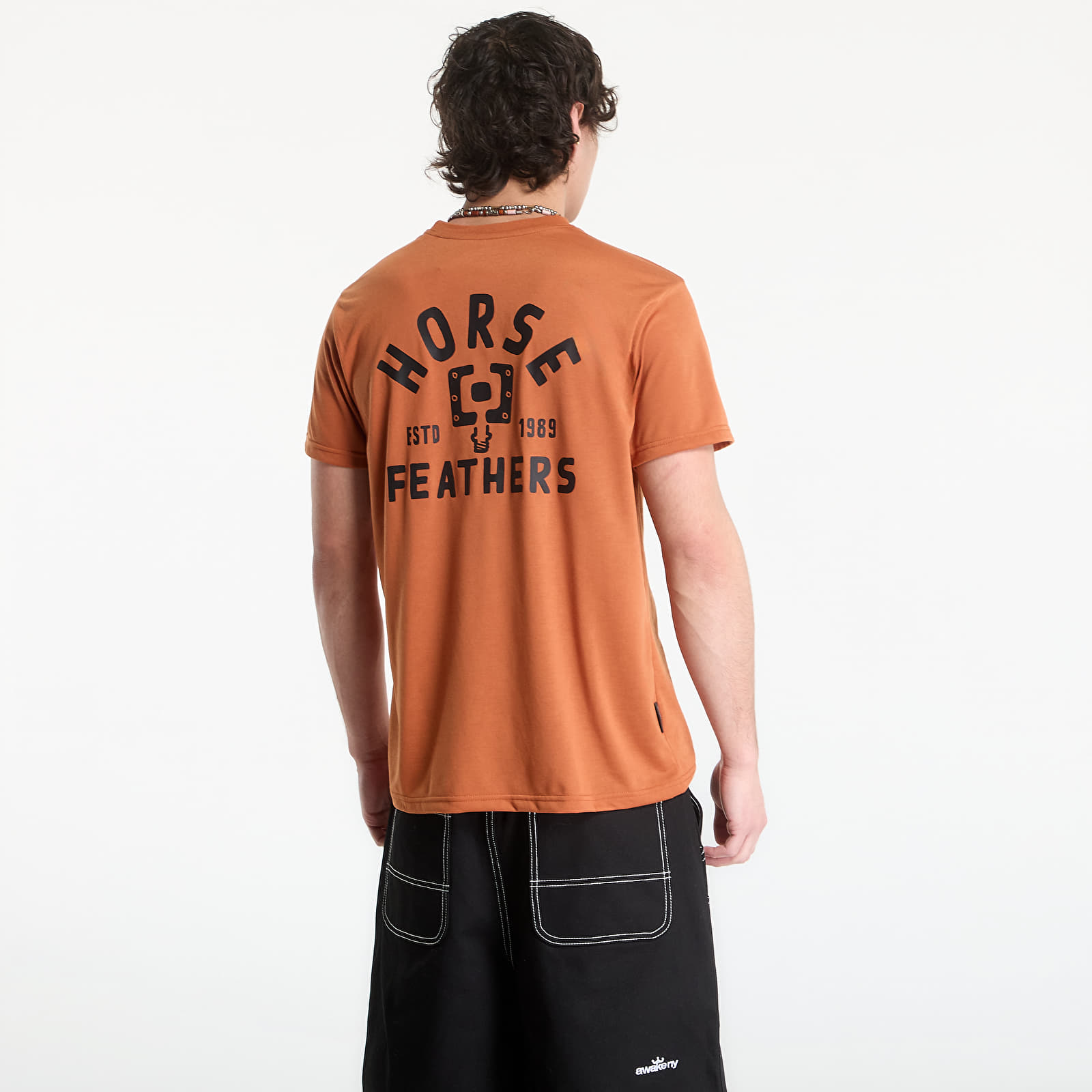 Men's T-shirts Horsefeathers Pedal Tech T-Shirt Rust