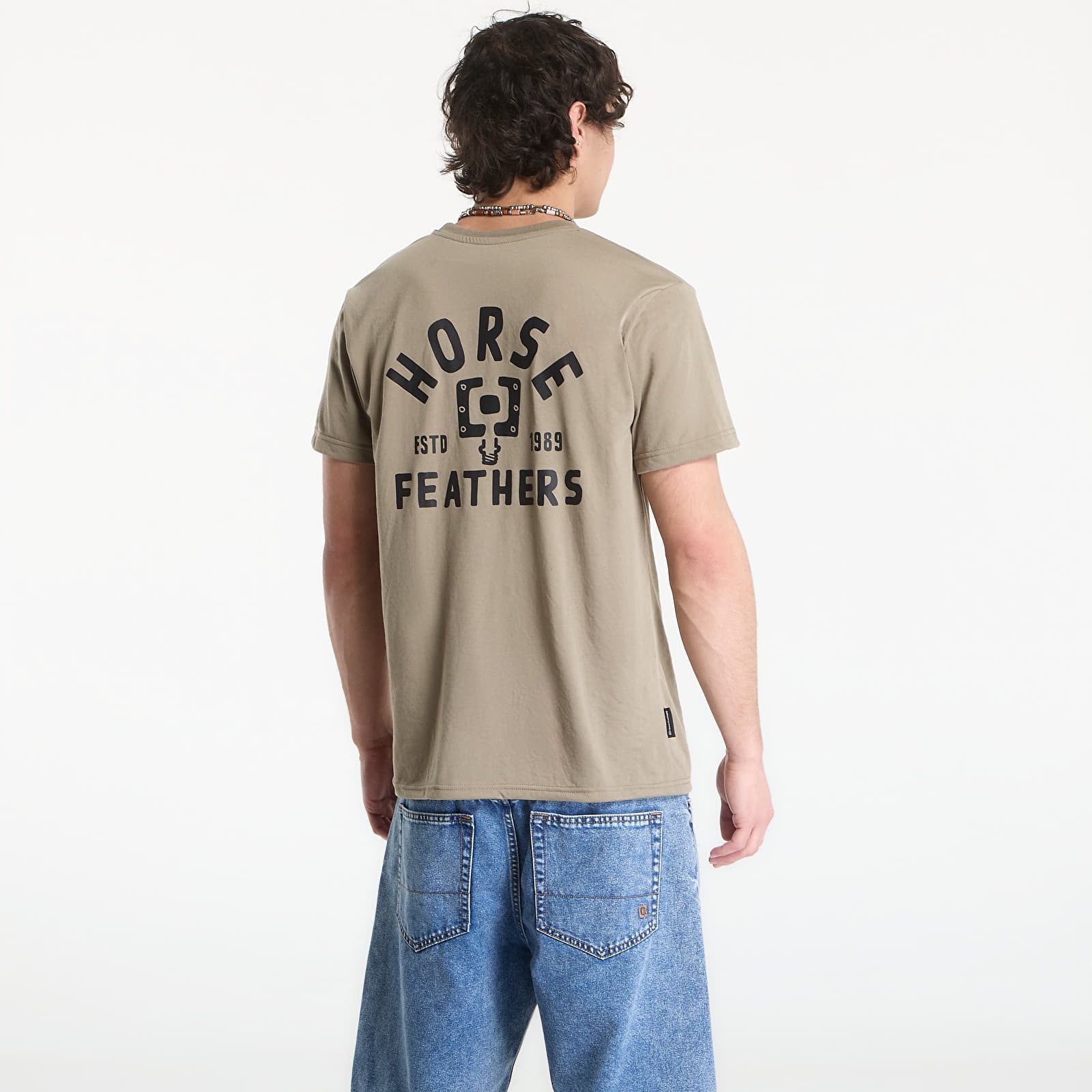 Men's T-shirts Horsefeathers Pedal Tech T-Shirt Taupe