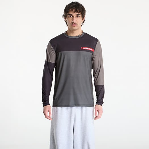 Spilletrøje Horsefeathers Quantum Ls Bike Jersey Chimera/ Walnut