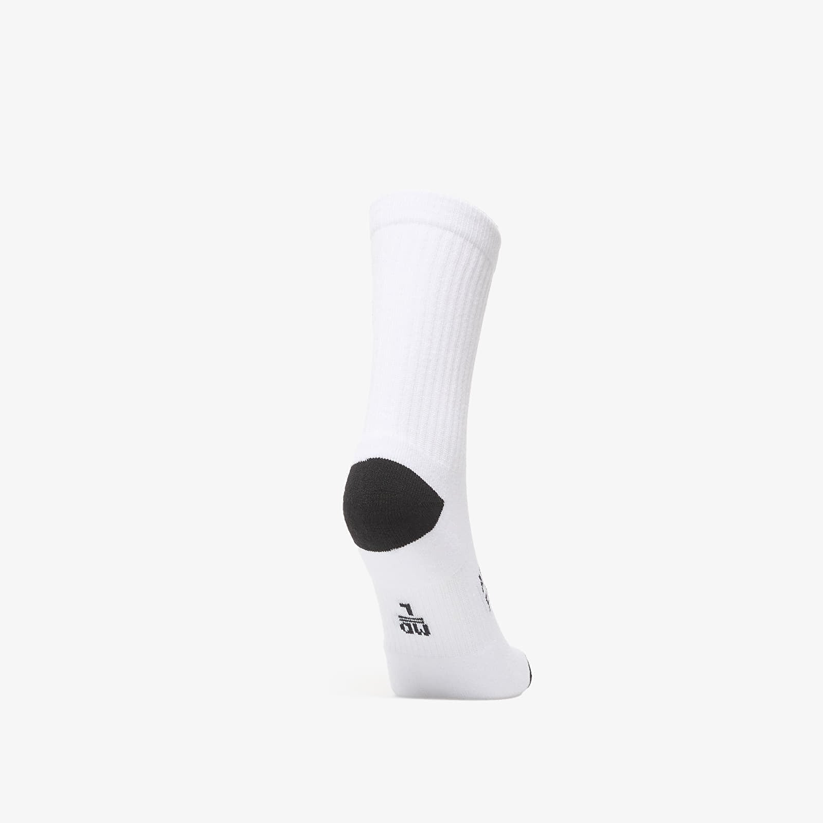 Jordan Flight Club Cushioned Crew Socks White/ Black/ University Red S