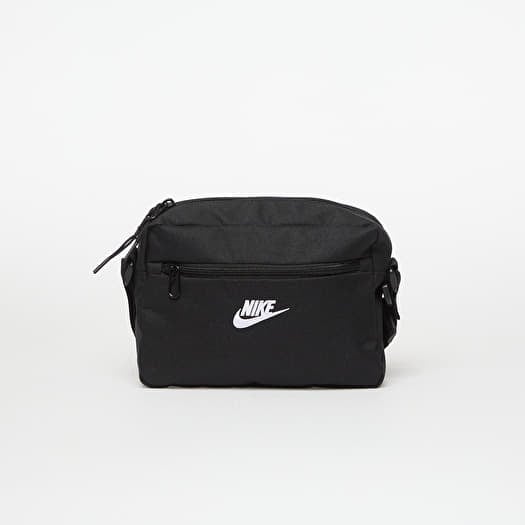 Laukku Nike Heritage Crossbody Bag 2.0 4L Black/ Black/ White