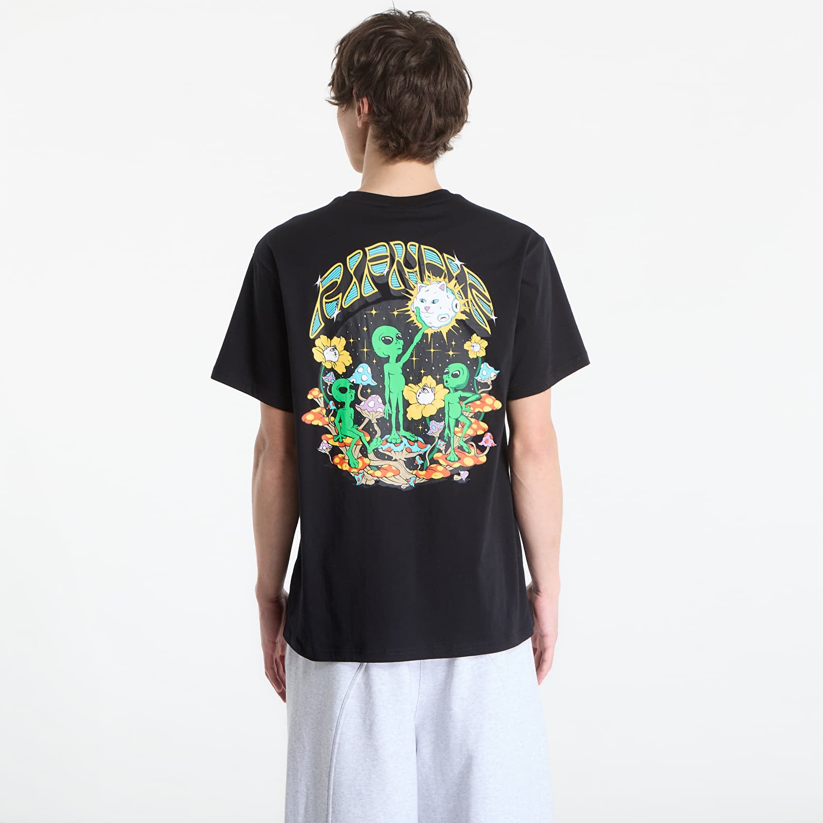 Vyriški marškinėliai RIPNDIP Find Ur Way Home Tee Black Wash