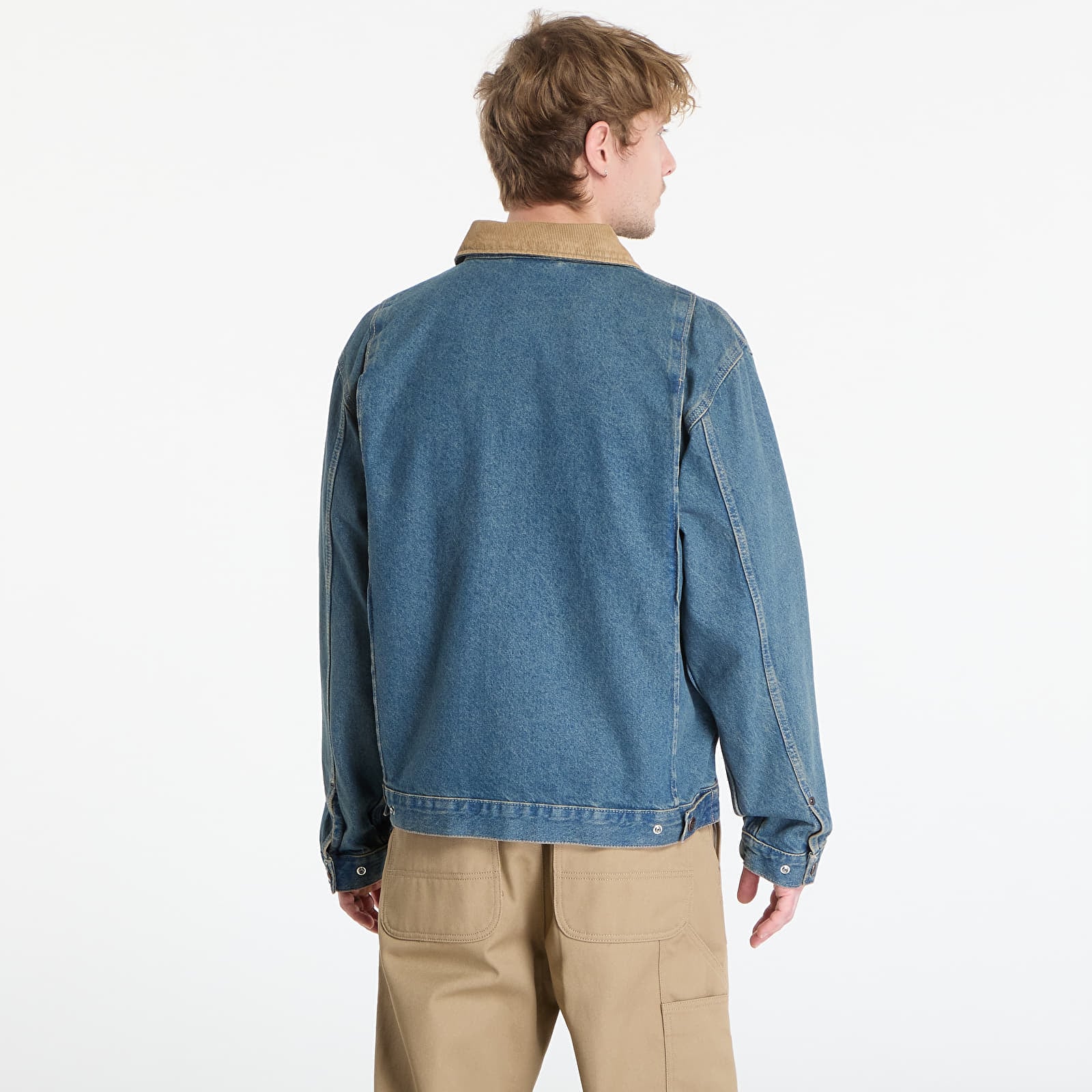 Kavajer för män Dickies Denim Painter Jacket Khaki Tinted Blue