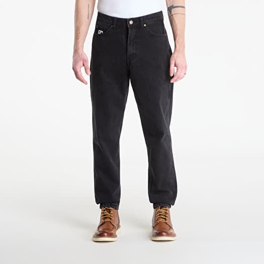 Jeans Karl Kani Small Signature Tapered Five Pocket Denim Black