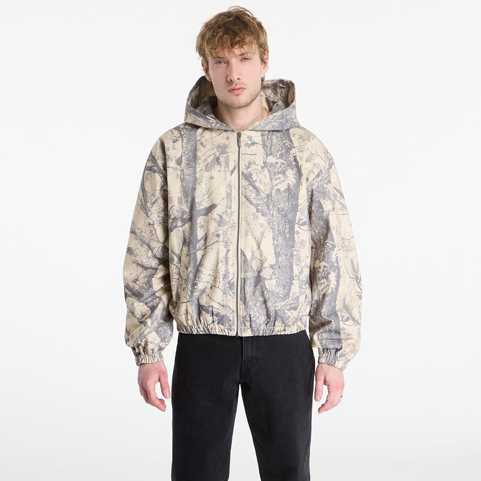 Jakker Karl Kani Signature Wood Camo Oversized Work Jacket Multicolor