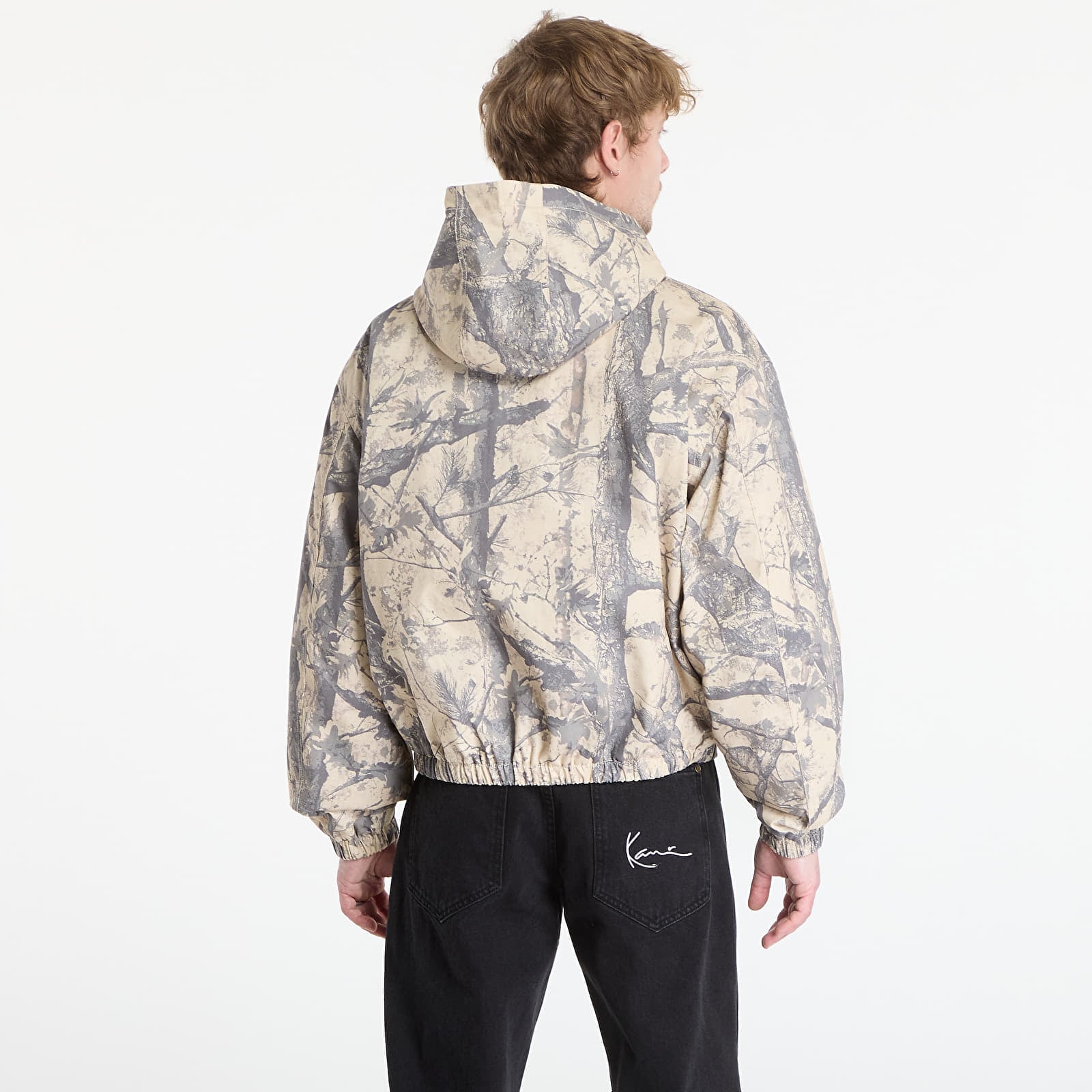 Jakker Karl Kani Signature Wood Camo Oversized Work Jacket Multicolor