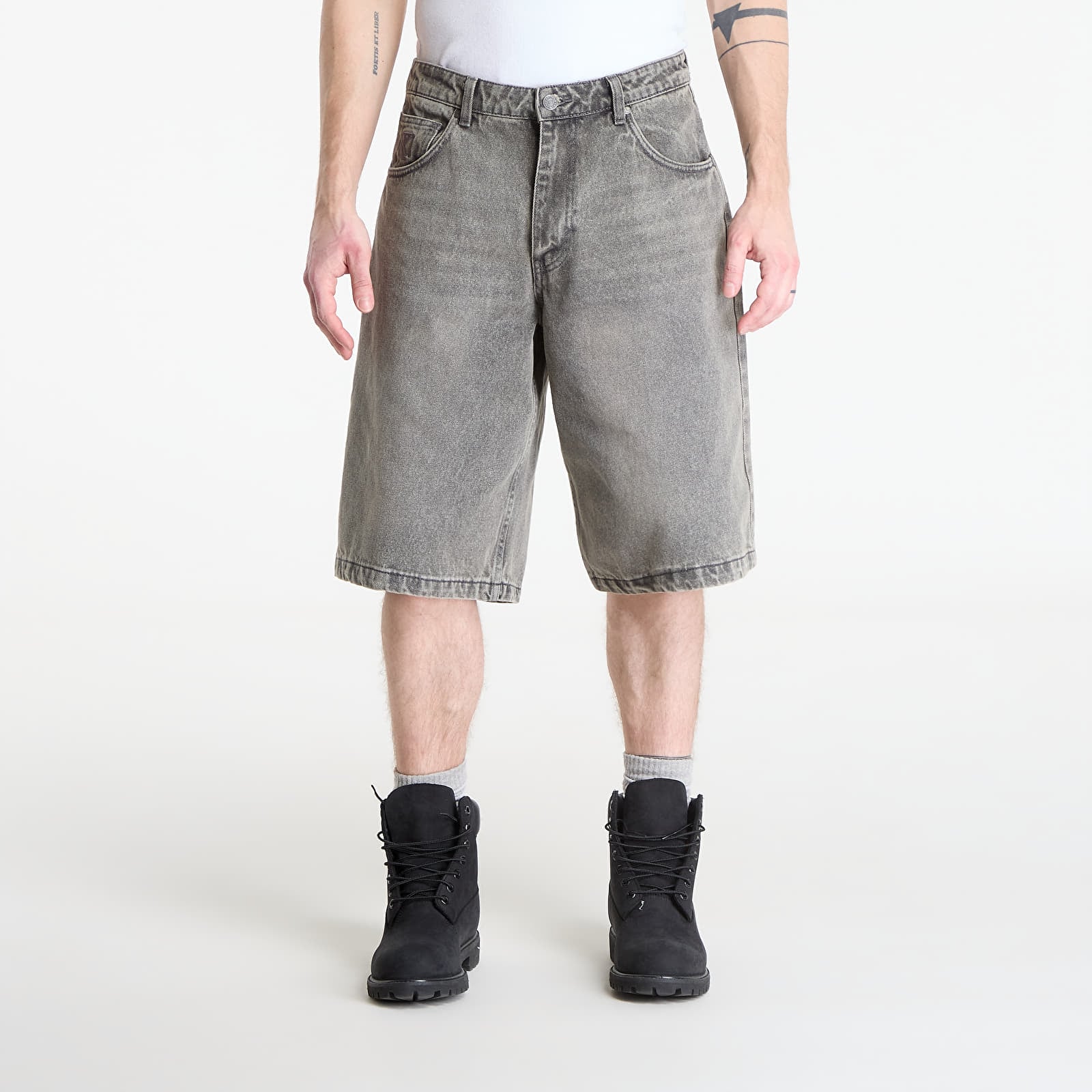 Kraťasy Karl Kani OG Washed Relaxed Baggy Jorts Grey