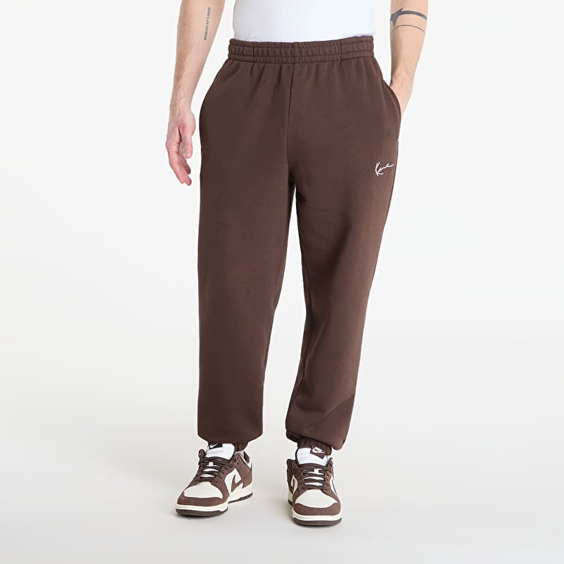 Sweatbroeken Karl Kani Small Signature Essential Baggy Sweatpants Brown