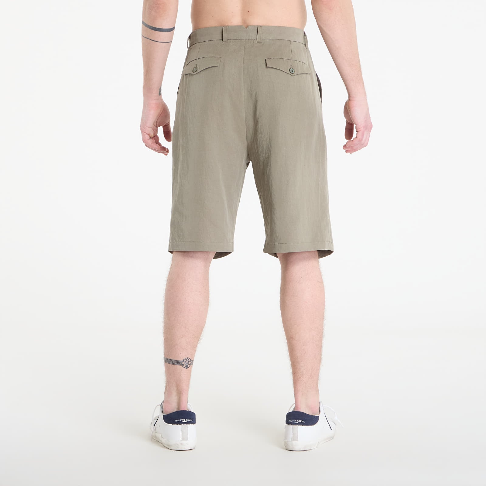 Kraťasy Guess Jeans Taylor Chino Shorts Mossy Green