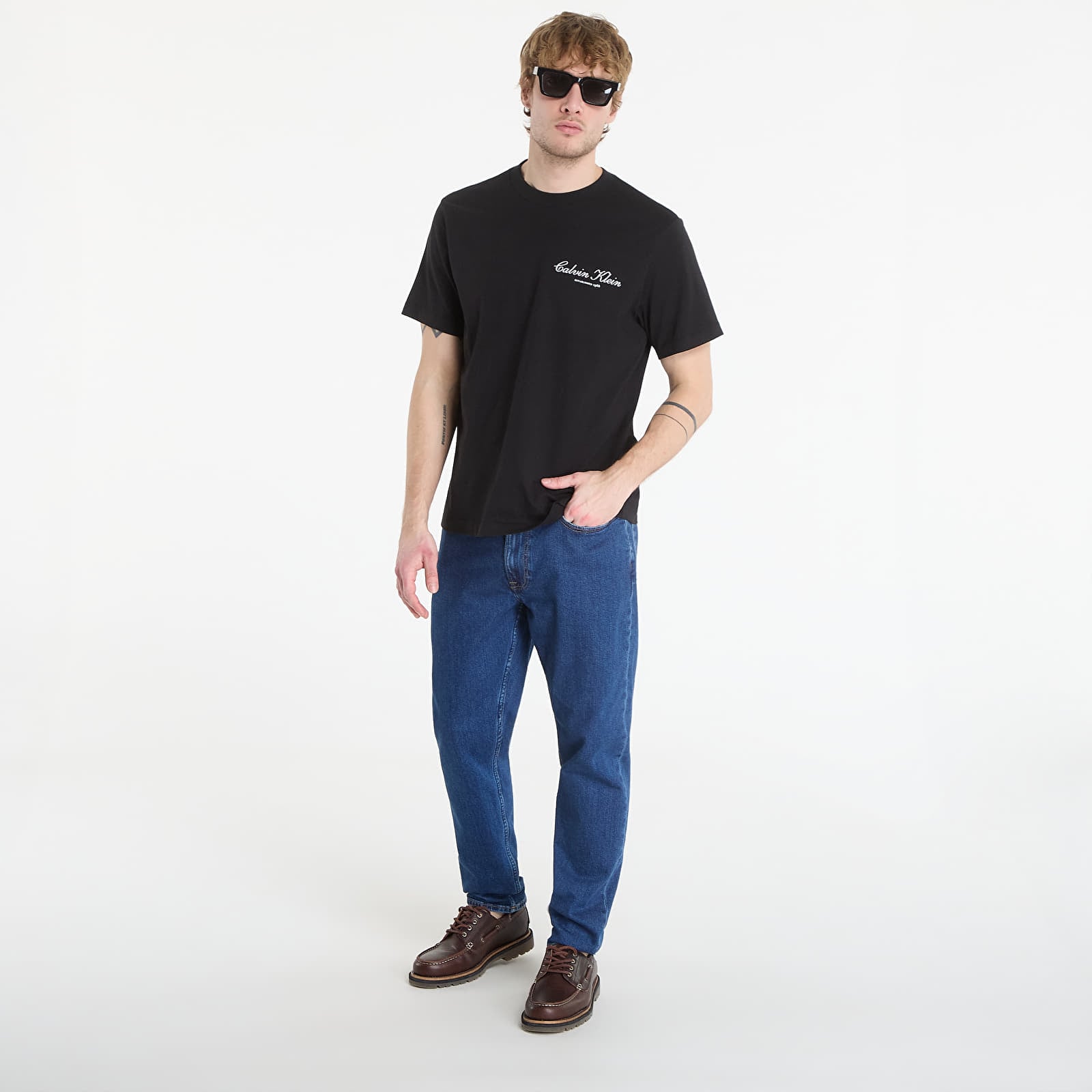 T-Shirts Calvin Klein Jeans 20S March Graphic Seasonal Tee Black