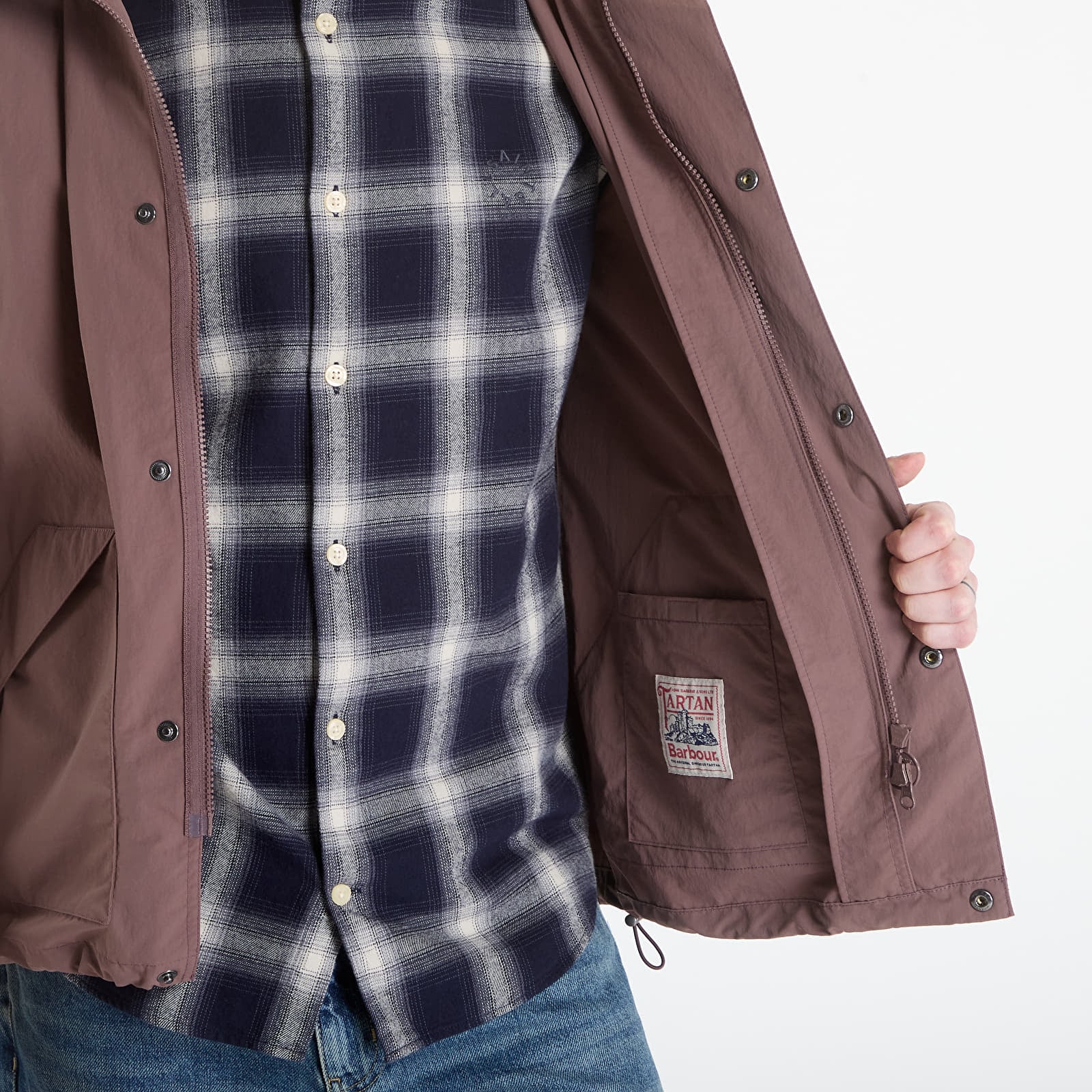 Bundy Barbour Baywick Showerproof Jacket Peppercorn