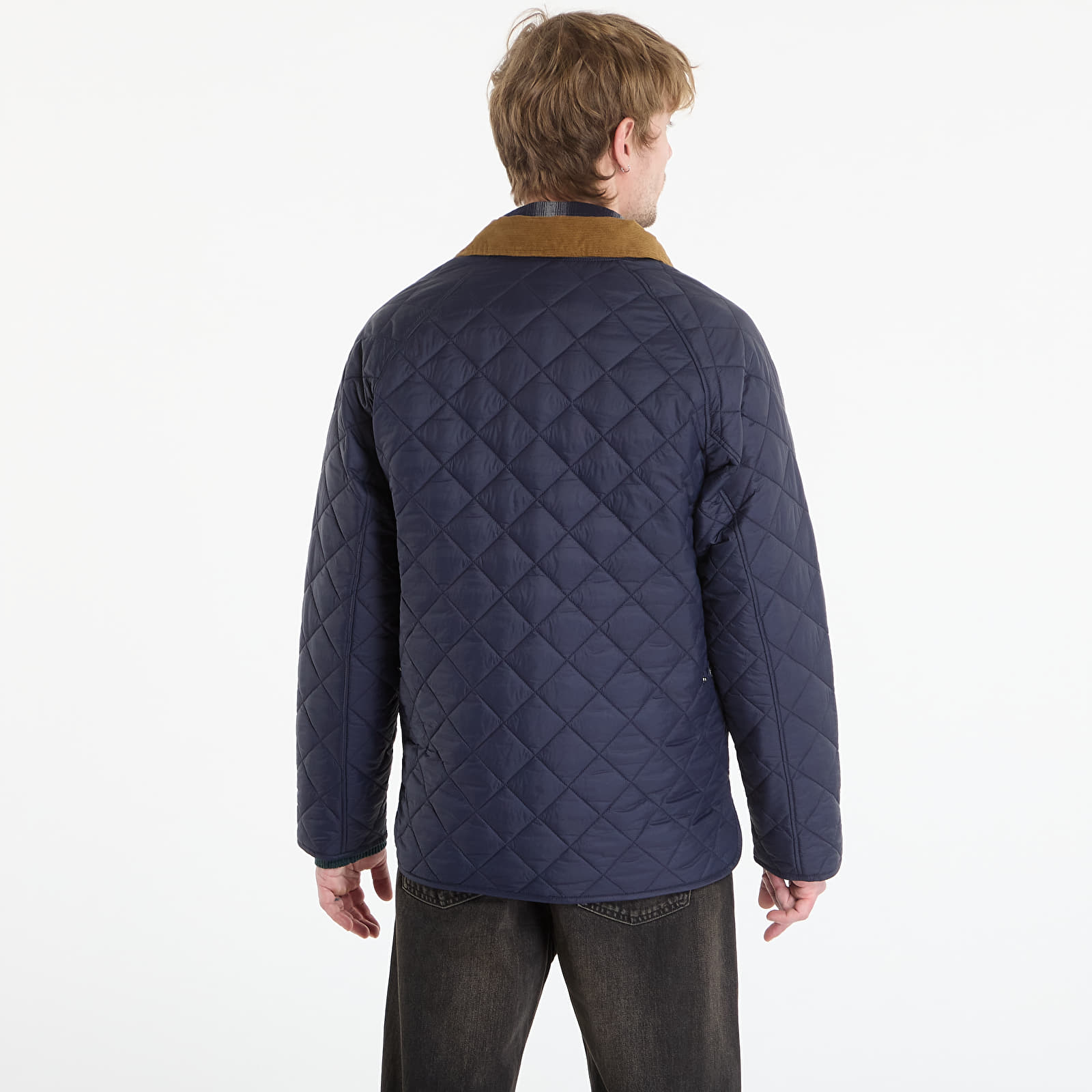 Joped Barbour City Bedale Quilted Jacket Navy