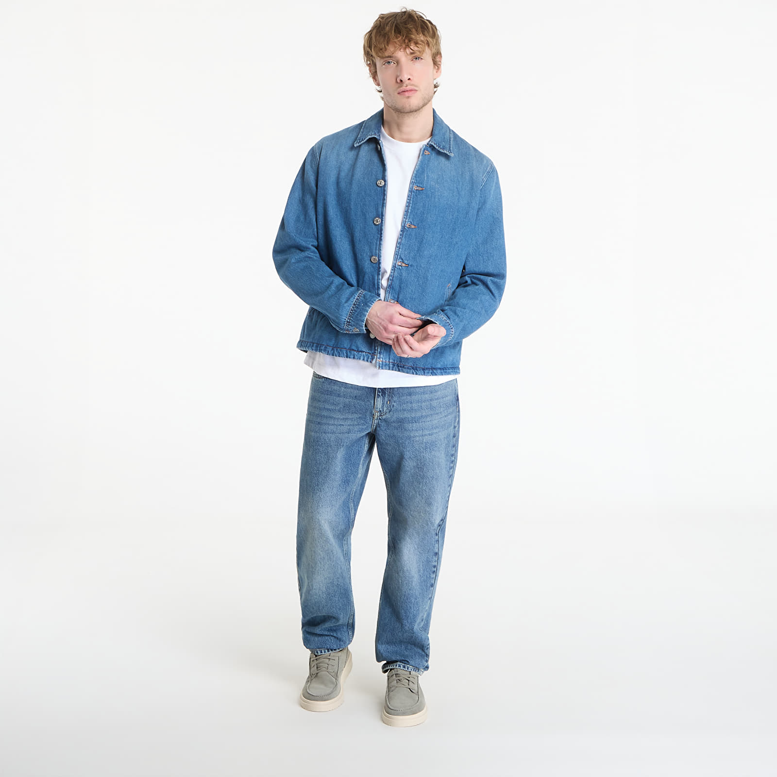 Bundy Samsøe Samsøe Sarobin D Jacket Fluid Denim