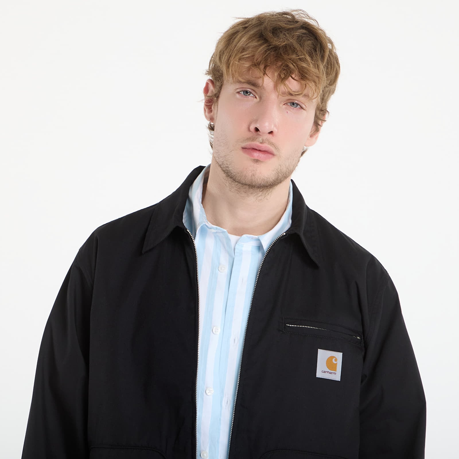 Moške jakne Carhartt WIP Postal Jacket UNISEX Black