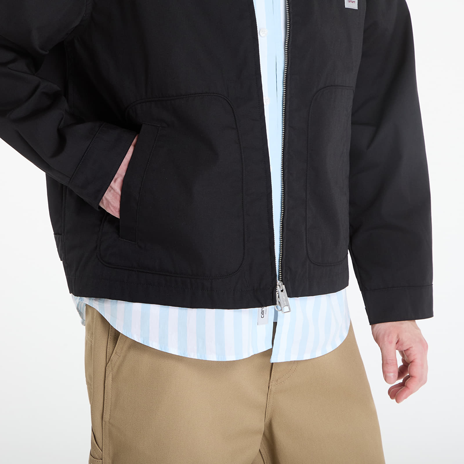 Moške jakne Carhartt WIP Postal Jacket UNISEX Black