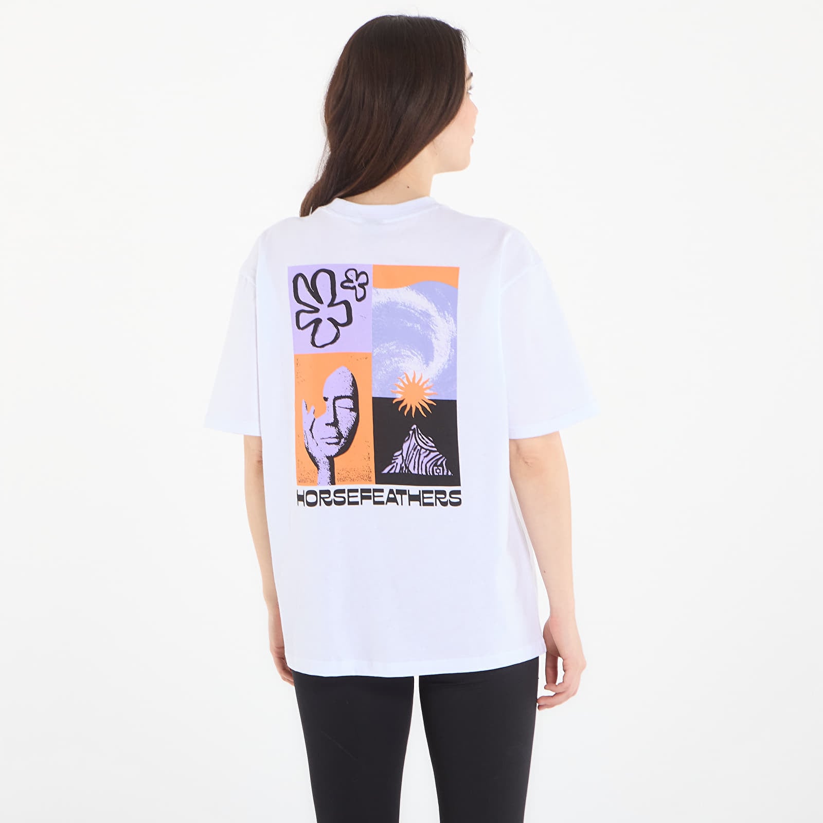 Naisten topit Horsefeathers Venus Top White