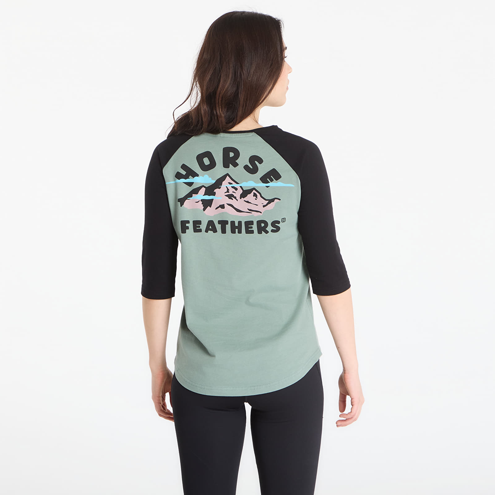 Women's tops Horsefeathers Wylda Top Iceberg Green