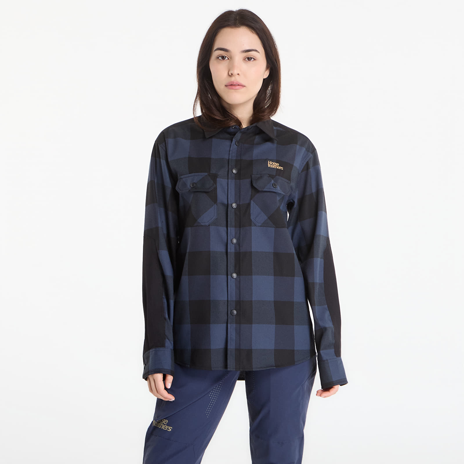 Moške majice  Horsefeathers Prom Shirt Indigo