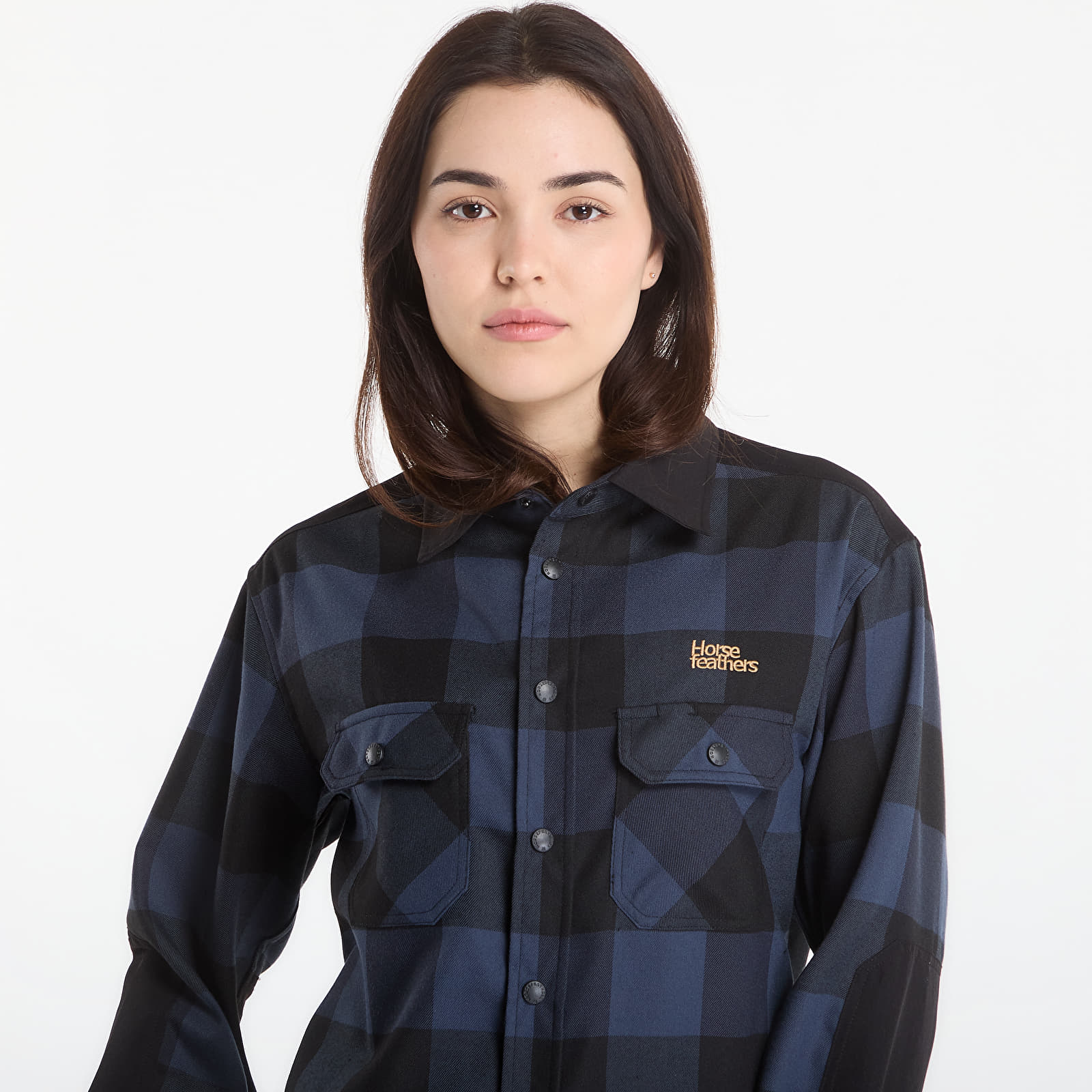 Moške majice  Horsefeathers Prom Shirt Indigo