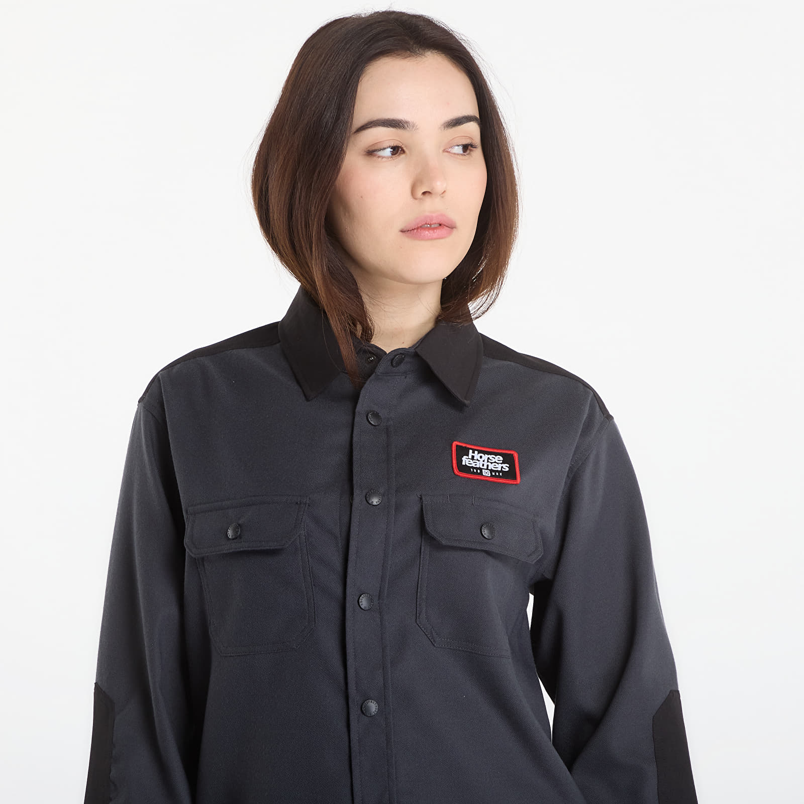 Ανδρικά πουκάμισα Horsefeathers Prom Shirt Dark Gray