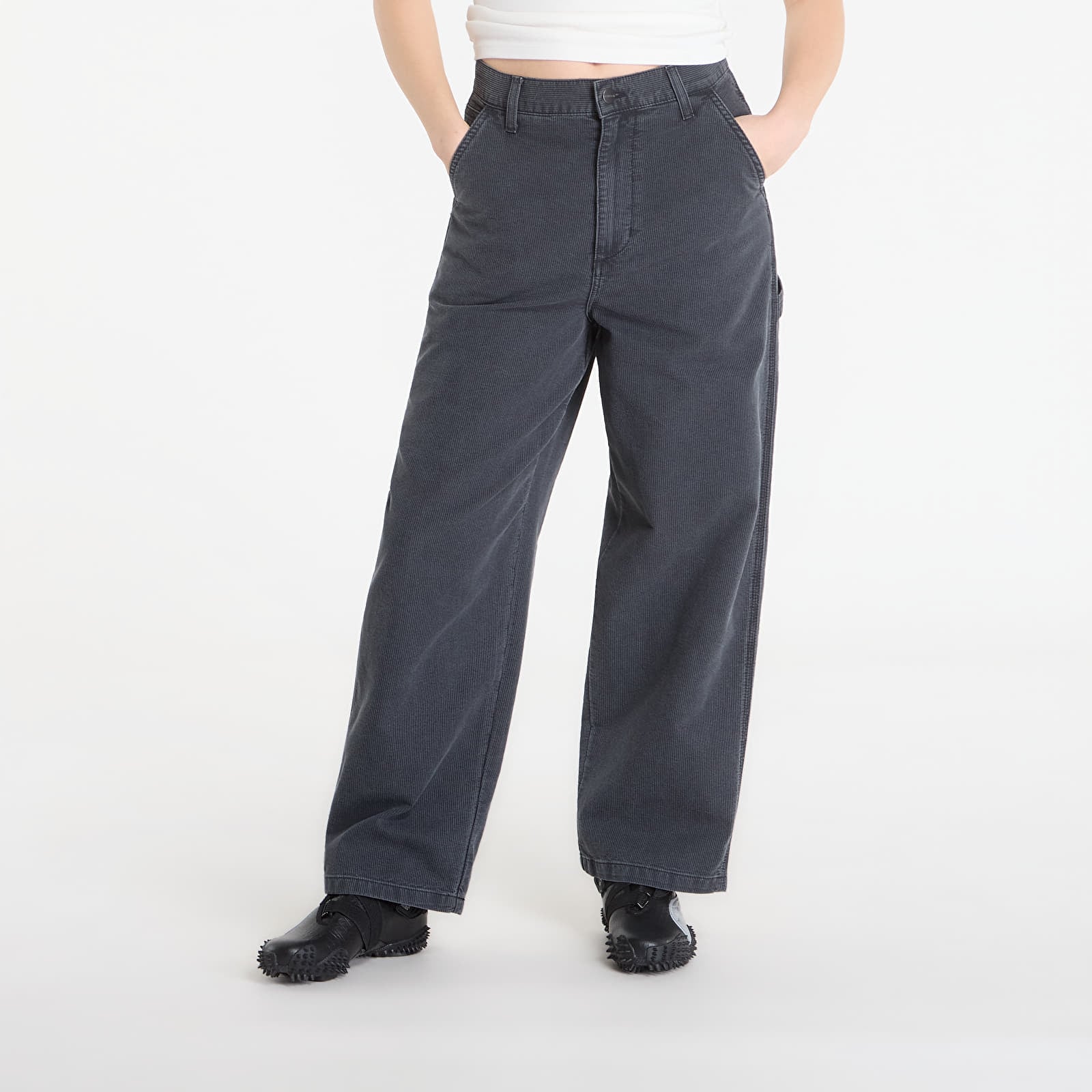 Pantalons homme Carhartt WIP Parrish Pant Obsidian