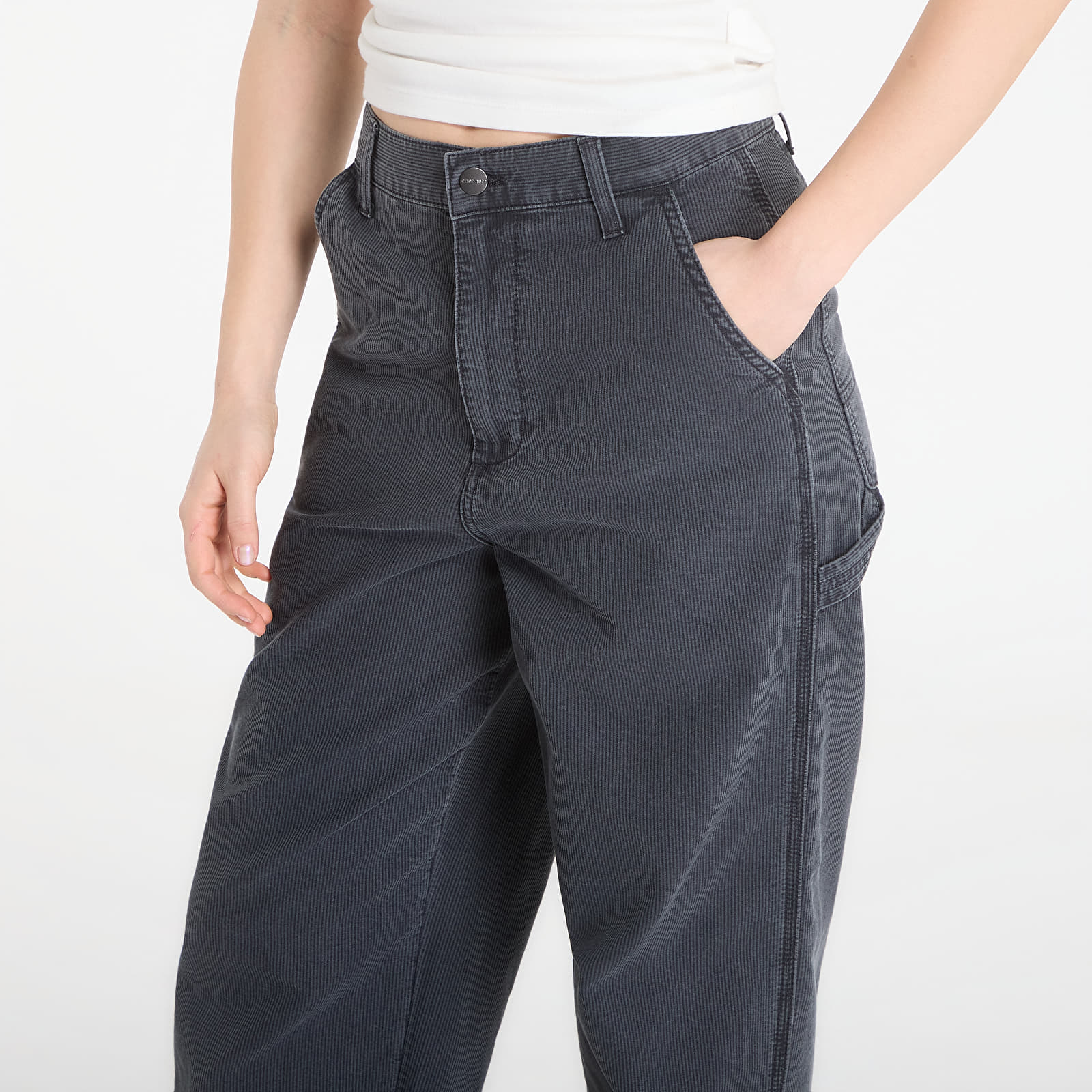 Pantalons homme Carhartt WIP Parrish Pant Obsidian