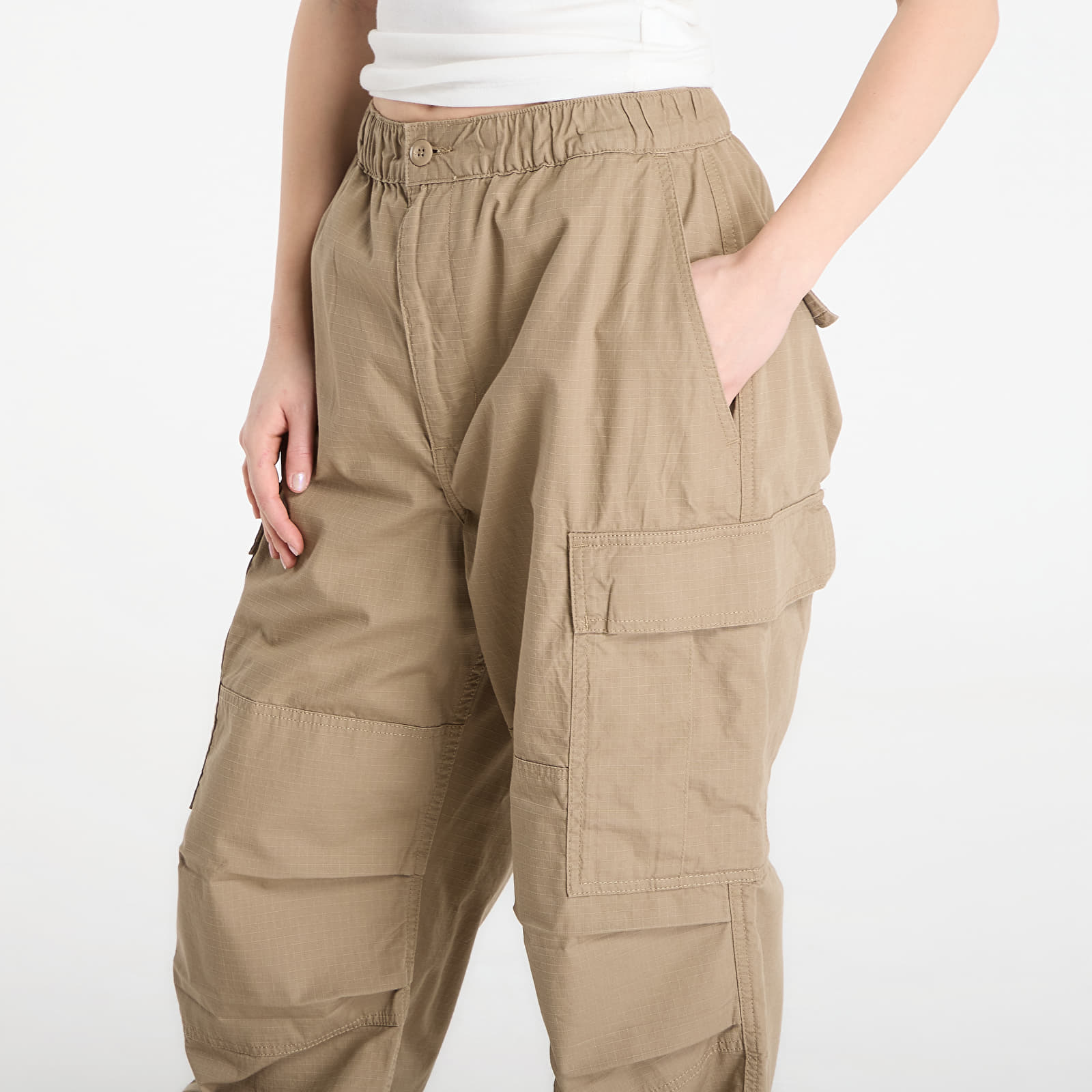 Férfi nadrágok Carhartt WIP Jet Cargo Pant Leather