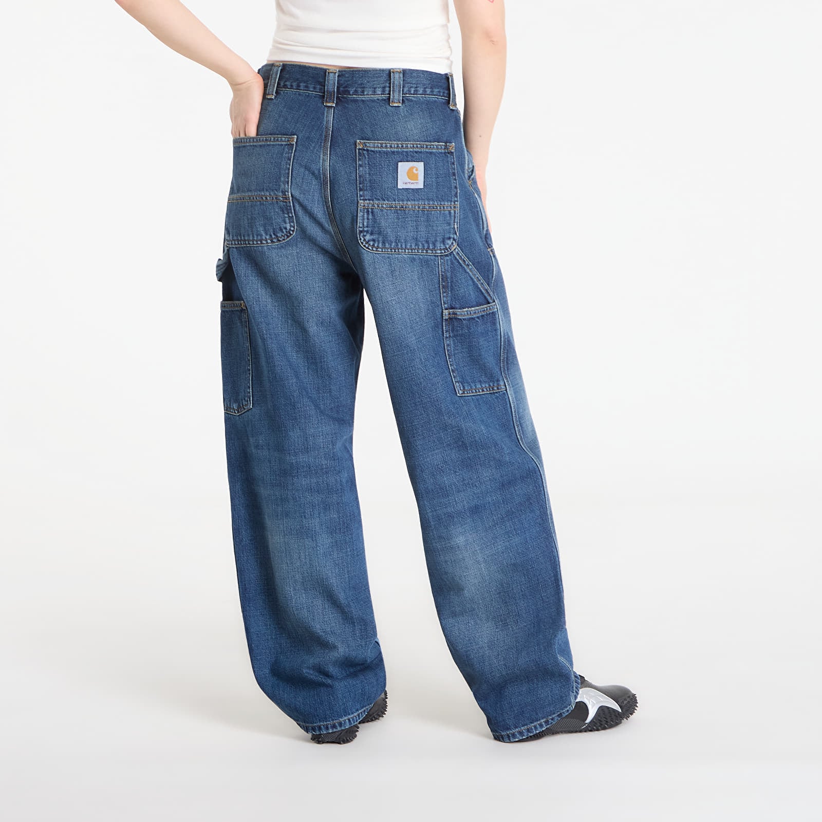 Men's jeans Carhartt WIP OG Double Knee Pant Blue