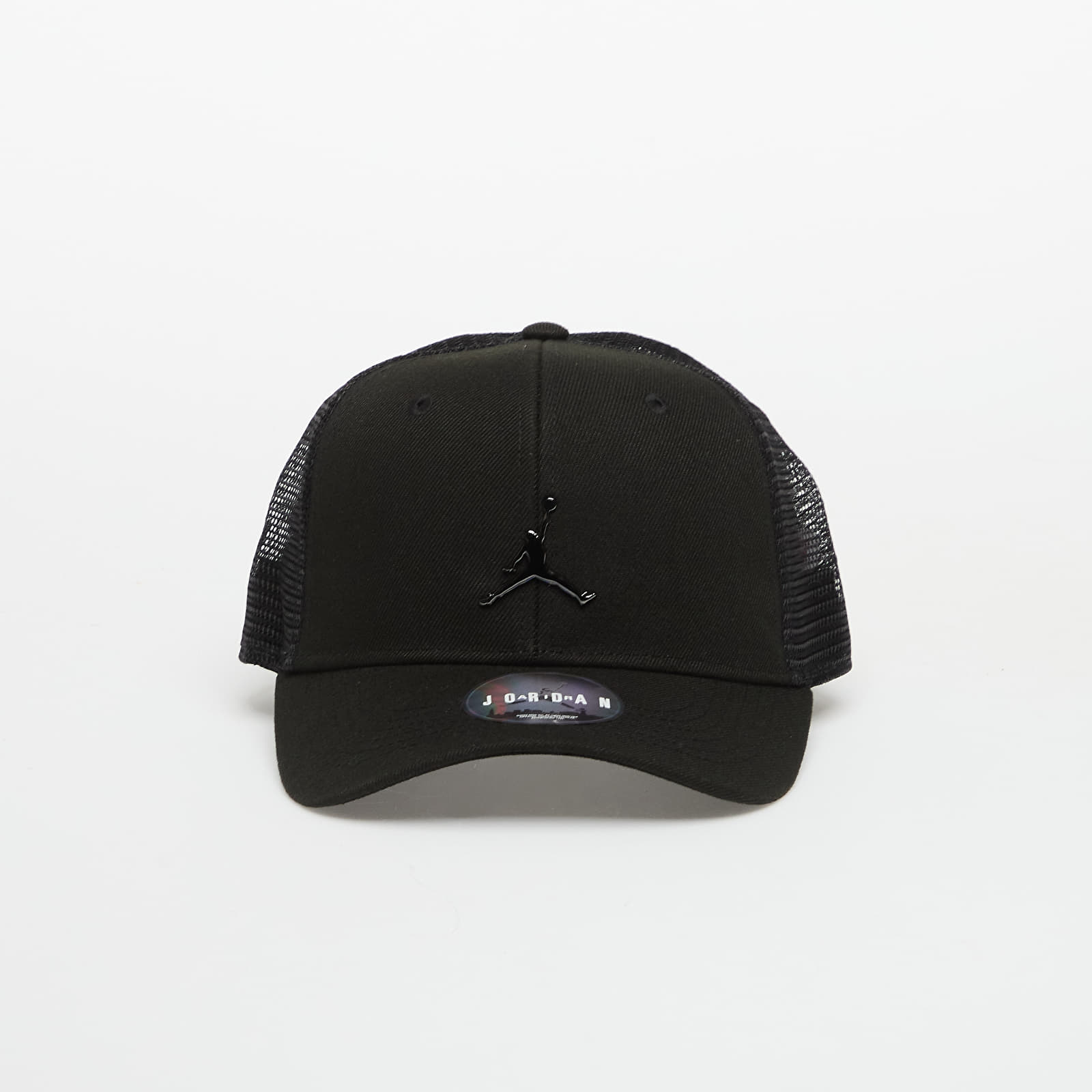 Pánské kšiltovky Jordan Metal Jumpman Trucker Black