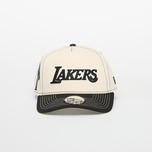 Czapka New Era 9FORTY Aframe NBA City Icon Los Angeles Lakers Light Cream/ Black