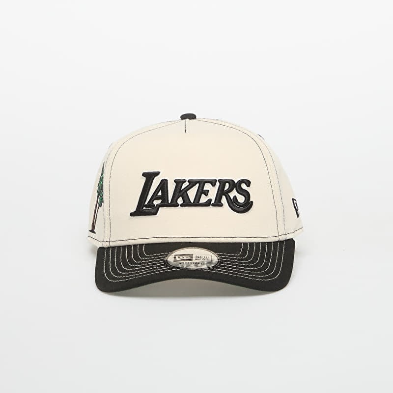 Cap New Era 9FORTY Aframe NBA City Icon Los Angeles Lakers Light Cream/ Black