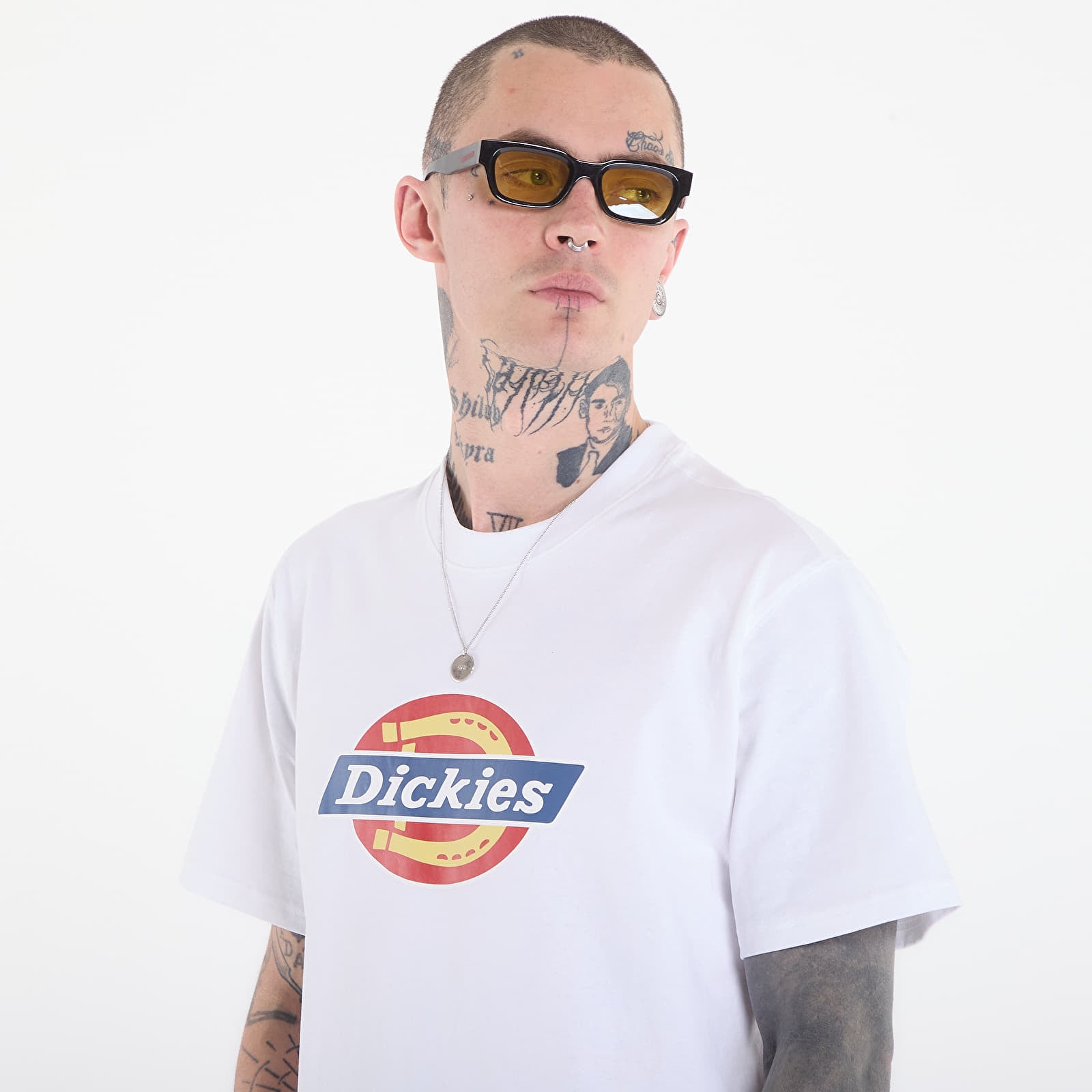 Férfi pólok Dickies Dickies Icon Ss Tee White