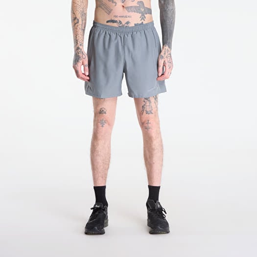 Kurze Hosen Nike Miler Men's Dri-FIT 2-in-1 5" Running Shorts Smoke Grey/ Smoke Grey/ Reflective Silv