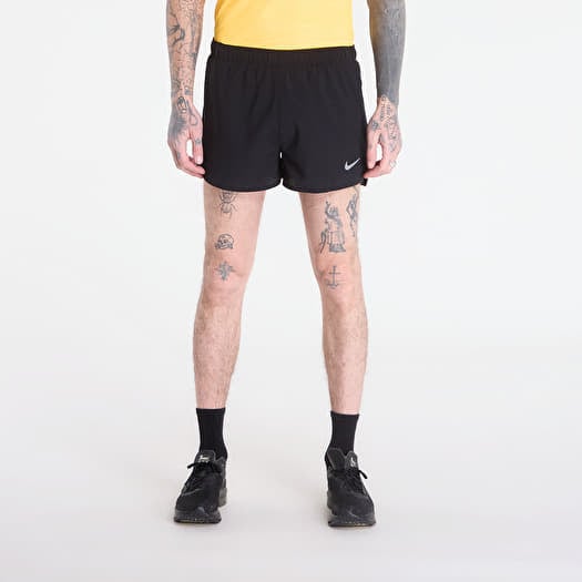 Kurze Hosen Nike Fast Men's Dri-FIT 3" Brief-Lined Running Shorts Black/ Black/ Reflective Silv