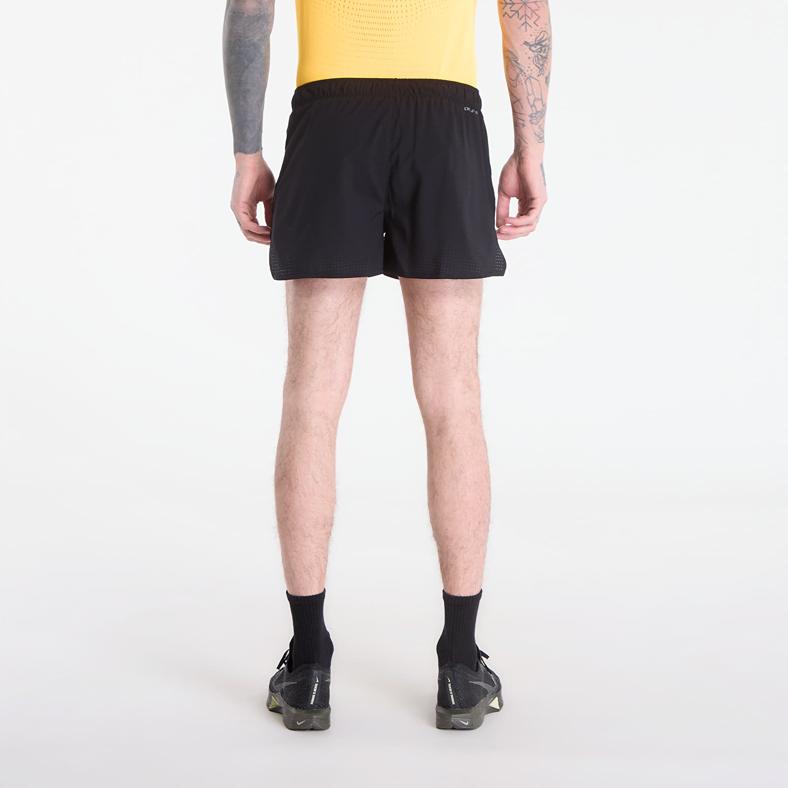 Shorts til mænd Nike Fast Men's Dri-FIT 3" Brief-Lined Running Shorts Black/ Black/ Reflective Silv