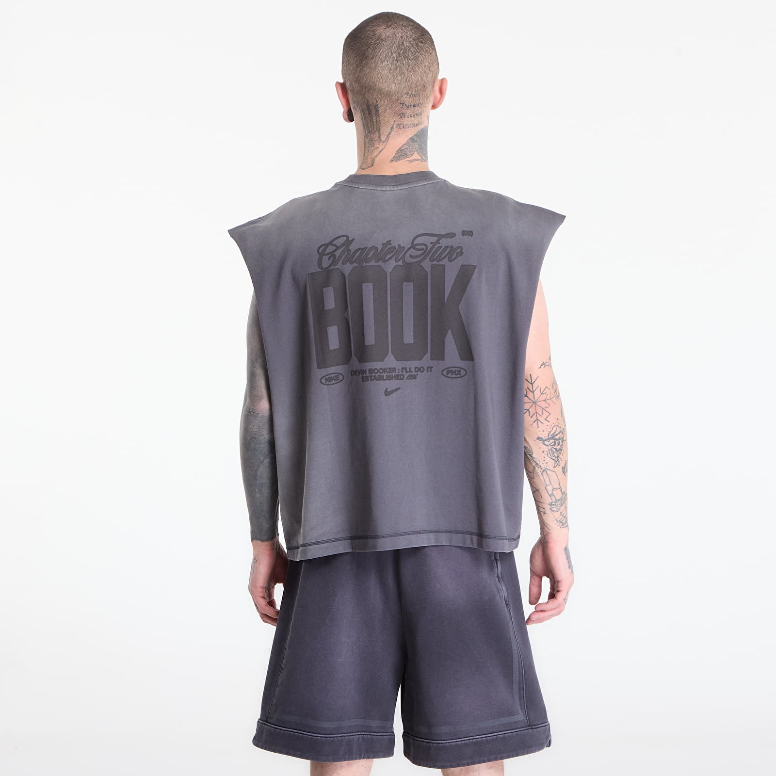 Pánská tílka Nike Book Standard Issue Men's Dri-FIT Sleevleless Game Top Black