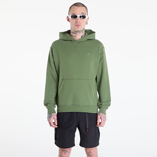 Sweatshirt New Balance Athletics French Terry Hoodie Utility Green