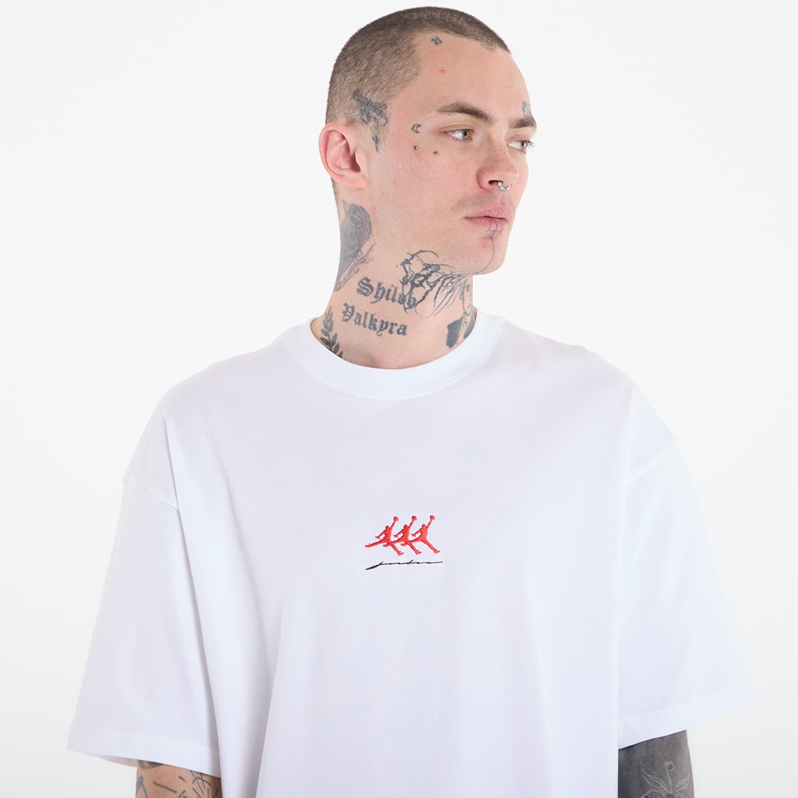 T-Shirts Männer Jordan Flight Men's Oversized Graphic T-Shirt White